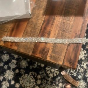 18” rhinestone belt